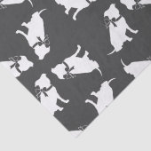 Pit Bull Dog Baby Duwer Gender neutral Seidenpapier (Detail)