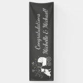 Pit Bull Dog Baby Pitbull Duschgeschlecht neutral Banner (Vertikal)