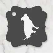 Pit Bull Dog Baby Pitbull Duschgeschlecht neutral Geschenkanhänger (Vorderseite)