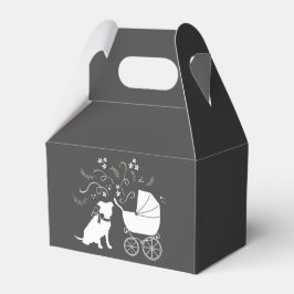 Pit Bull Dog Baby Pitbull Duschgeschlecht neutral Geschenkschachtel