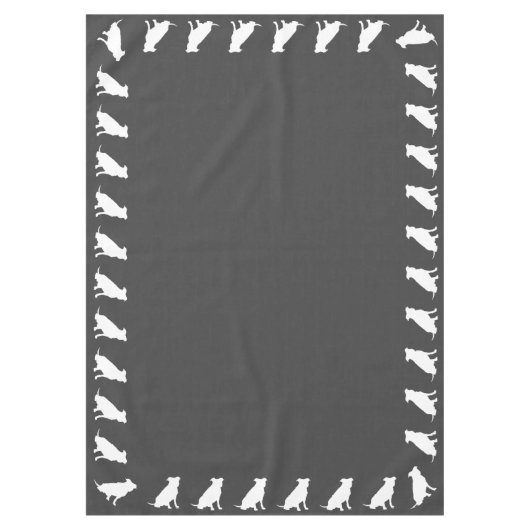 Pit Bull Dog Baby Pitbull Duschgeschlecht neutral Tischdecke (Vorderseite)