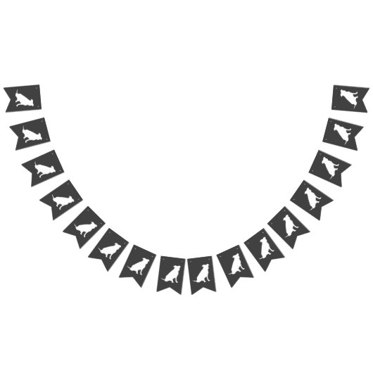 Pit Bull Dog Baby Pitbull Duschgeschlecht neutral Wimpelkette (Alle)