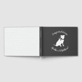 Pit Bull Dog Babydusche Geschlecht Neutral Pitbull Gästebuch (Voll)