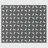 Pit Bull Dog Babydusche Geschlecht Neutral Pitbull Geschenkpapier (Flach)