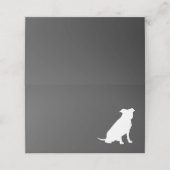 Pit Bull Dog Babydusche Geschlecht Neutral Pitbull Platzkarte (Außenseite Aufgefaltet)