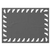 Pit Bull Dog Babydusche Geschlecht Neutral Pitbull Tischdecke (Vorderseite (Horizontal))