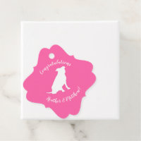 Pit Bull Dog Babydusche Pink Girl Pitbull