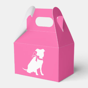 Pit Bull Dog Babydusche Pink Girl Pitbull Geschenkschachtel