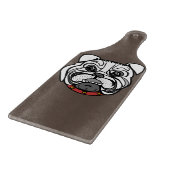 Pit bull Dog Cutting Board Your Colors Schneidebrett (Ecke)