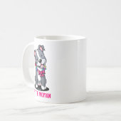 Pit Bull Dog Mama Kaffeetasse (Vorderseite Links)