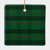 Pit bull Dog Ornament, Blue Staffy Ornament (Rückseite)