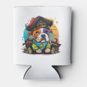 Pit Bull Dog Pirate Dosenkühler (Vorderseite)