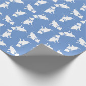 Pit Bull Dog Puppy Pitbull Geschenkpapier (Ecke)