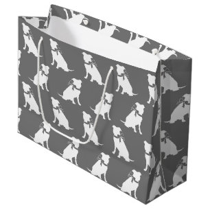 Pit Bull Dog Puppy Pitbull Große Geschenktasche Geschenktüte