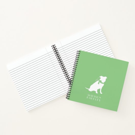 Pit Bull Dog Puppy Pitbull Notebook Notizblock (Innenseite)