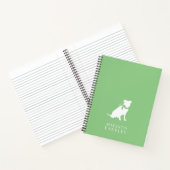 Pit Bull Dog Puppy Pitbull Notebook Notizblock (Innenseite)