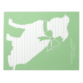 Pit Bull Dog Puppy Pitbull Notepad Notizblock (Vorderseite)