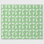 Pit Bull Dog Puppy Pitbull Wrapping Paper Geschenkpapier (Flach)