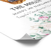 Pit Bull Dog Signature Drink Sign Poster (Ecke)