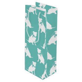 Pit Bull Dog Welpe Pitbuli Weinbeutel Geschenktüte Für Weinflaschen