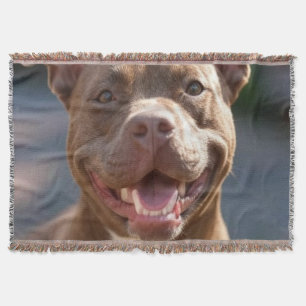 Pit-Bull-Foto anpassen anpassen Decke