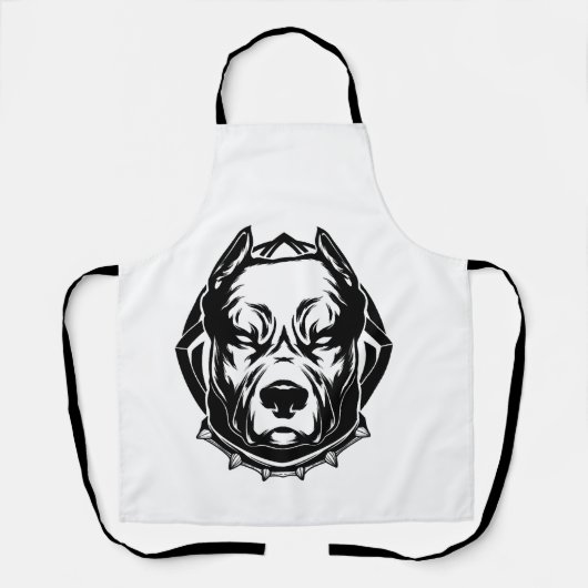 Pit Bull Freunde Schürze (Vorderseite)