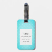 Pit Bull Gepäcksmarken Gepäckanhänger (Rückseite vertikal)