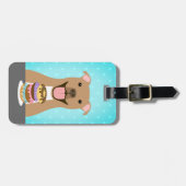 Pit Bull Gepäcksmarken Gepäckanhänger (Vorderseite horizontal)