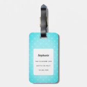 Pit Bull Gepäcksmarken Gepäckanhänger (Rückseite vertikal)