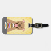 Pit Bull Gepäcksmarken Gepäckanhänger (Vorderseite horizontal)