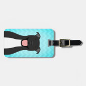 Pit Bull Gepäcksmarken Gepäckanhänger (Vorderseite horizontal)