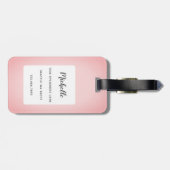 Pit Bull Gepäcksmarken Gepäckanhänger (Rückseite horizontal)