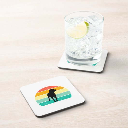 Pit Bull Getränkeuntersetzer (Rechte Seite)