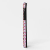 Pit Bull Girly Pink Paw Prints Case-Mate iPhone Hülle (Hinten/Links)