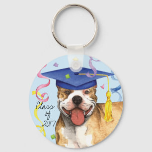 Pit Bull Graduate Schlüsselanhänger