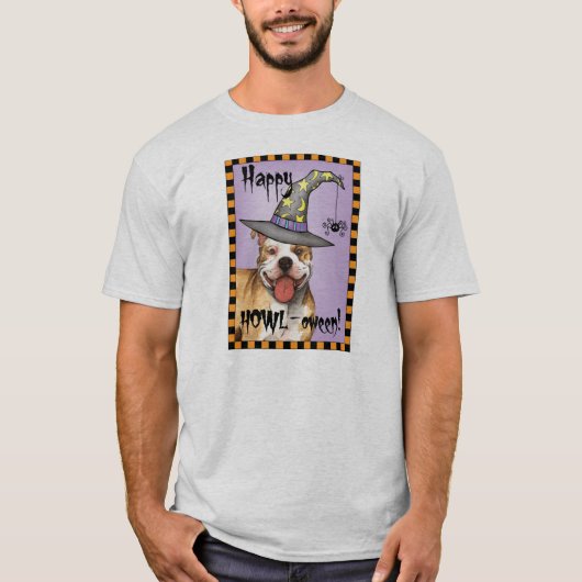 Pit Bull Hexe T-Shirt (Vorderseite)