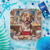 Pit Bull Holiday Baking: Festliche Weihnachten Pappteller (Party)