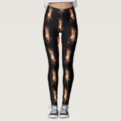PIT BULL HUND Leggings (Vorderseite)