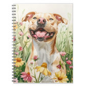 Pit Bull Journal – Dog Mom Notes Notizblock (Vorderseite)