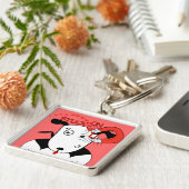 Pit Bull Liebe Petey die Bull Terrier.. Schlüsselanhänger (Seite)