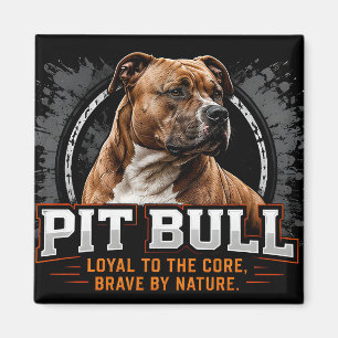 🐾 Pit Bull Liebhaber Familien Stolz 🐾 Magnet