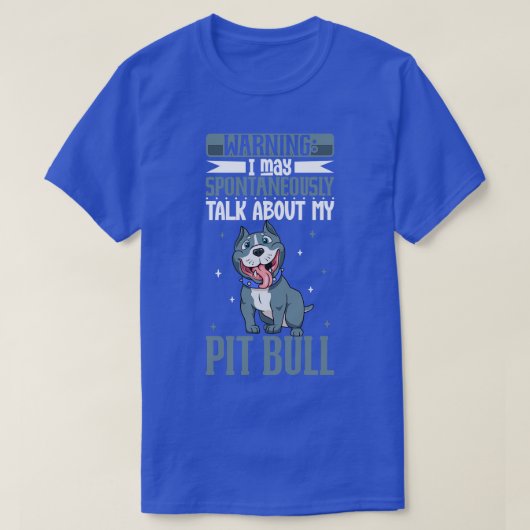 Pit Bull-Liebhaber T-Shirt (Design vorne)