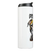 Pit Bull-Mama | Hunde Lover Thermosbecher (Nach links gedreht)