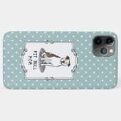 Pit Bull Mama (lt brindle white 3) Hunde Mama Case-Mate iPhone Hülle (Rückseite (Horizontal))