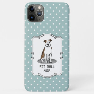 Pit Bull Mama (lt brindle white 3) Hunde Mama Case-Mate iPhone Hülle