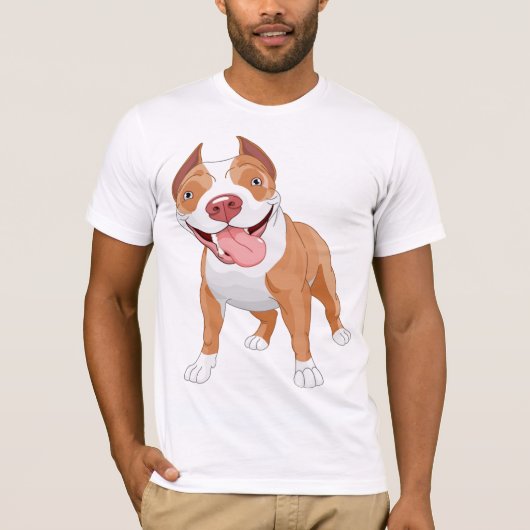 Pit Bull Mens T - Shirt (Vorderseite)