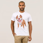Pit Bull Mens T - Shirt (Vorne ganz)