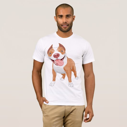 Pit Bull Mens T - Shirt (Vorne ganz)