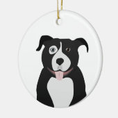 Pit Bull Ornament (Links)