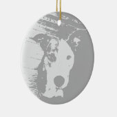 PIT BULL ORNAMENT PITTY (Rechts)